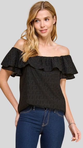 Beatrice Black Top