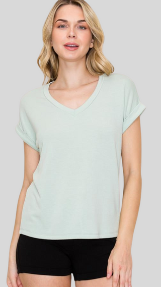 Mary Sage Top
