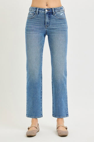 Tanya Medium Wash Straight Jean