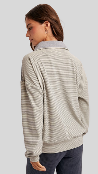 Lyra Denim Pullover