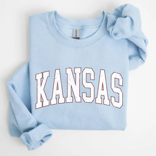 Rylee Blue Kansas Sweatshirt