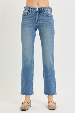 Tanya Medium Wash Straight Jean