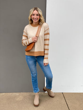 Brandi Honey/Wheat Sweater