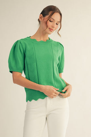 Morgan Green Sweater