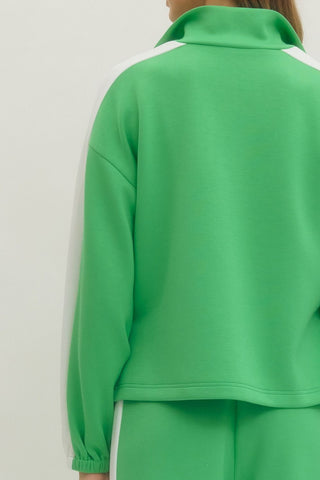 Cassidy Green Pullover