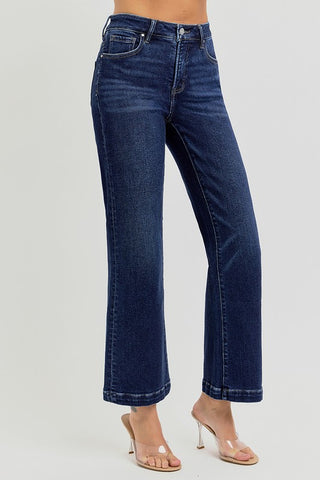 Tori Dark Crop Jean