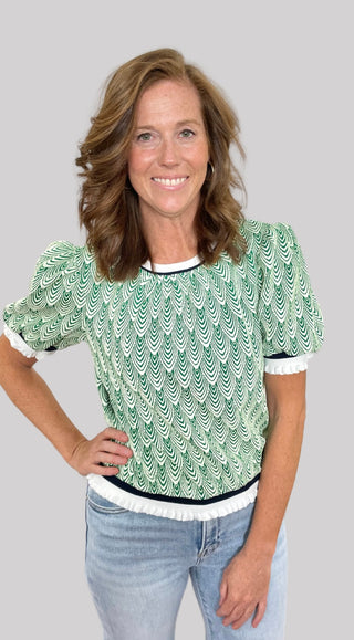 Margo Green Top
