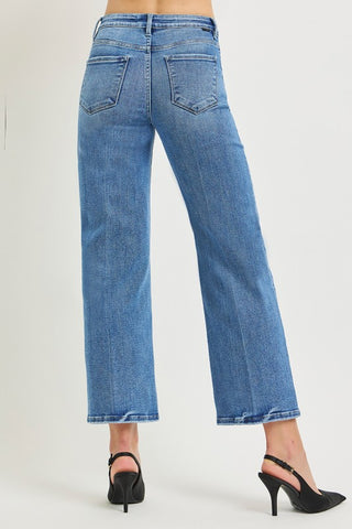 Britt High Rise Ankle Straight
