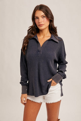 Melanie Navy Thermal