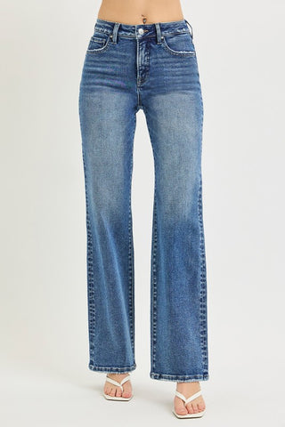Jada Medium Wash Straight Denim