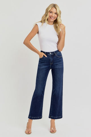 Tori Dark Crop Jean