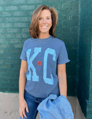 Marie Denim KC Tee