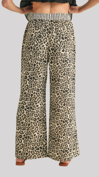Kris Animal Print Pant