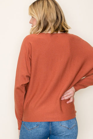 Morgan Copper Sweater