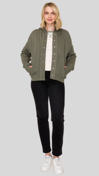 Leona Dark Green Jacket