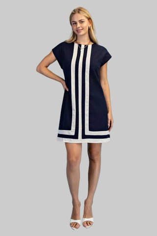 Regina Navy Dress