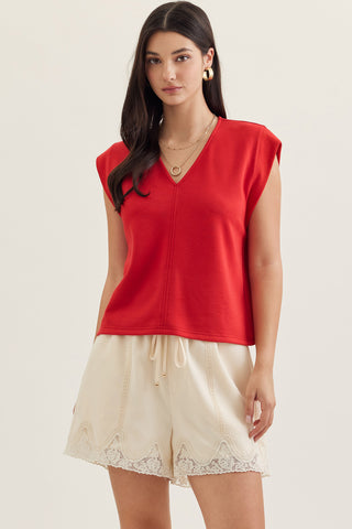 Lydia Red Top
