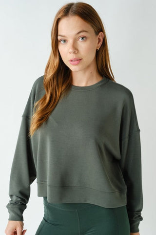 Jane Olive Sweatshirt