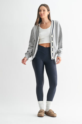 Gweneth Grey Cardigan