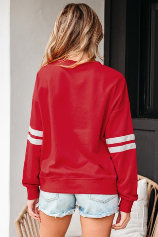 Greyson Red Sweatshirt