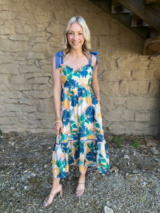 Ryan Floral Print Dress