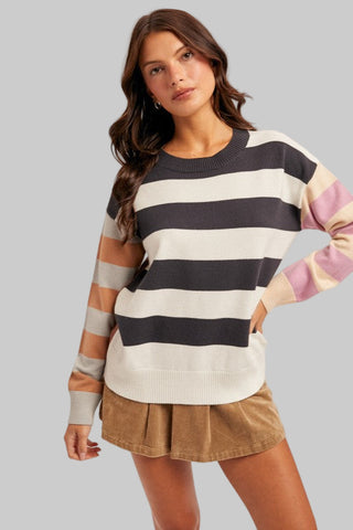 Scarlett Multi Stripe Sweater