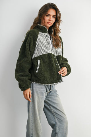 Renee Green Sherpa Jacket