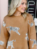 Camila Tan Leopard Sweater