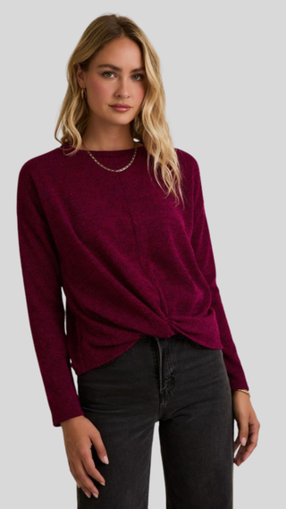 Cora Magenta Top