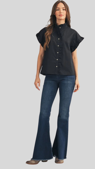 Elodie Black Top