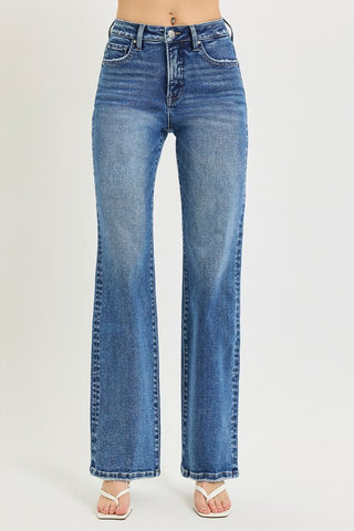 Jada Medium Wash Straight Denim