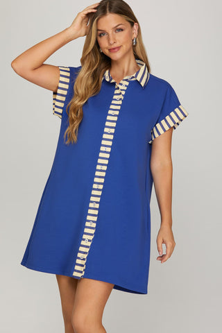 Cayla Royal Dress