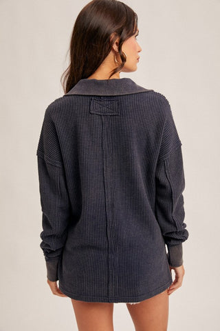 Melanie Navy Thermal
