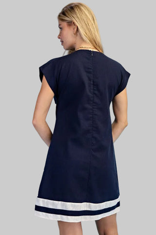 Regina Navy Dress