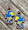 Tanner Jayhawk Earrings