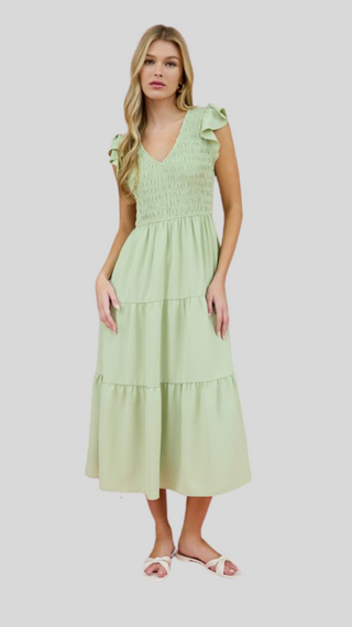 Bette Sage Dress