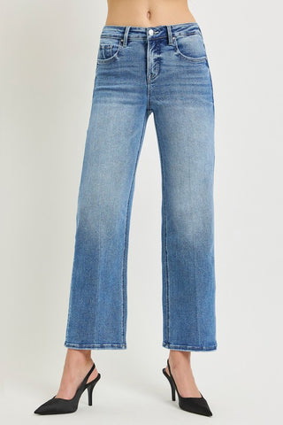 Britt High Rise Ankle Straight