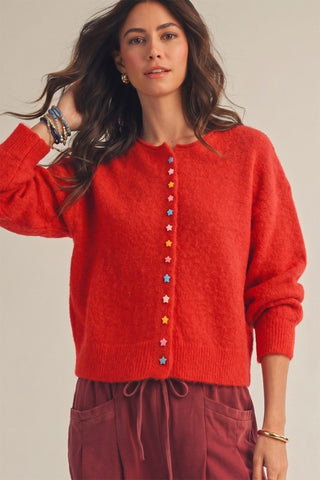 Starlene Ruby Cardigan