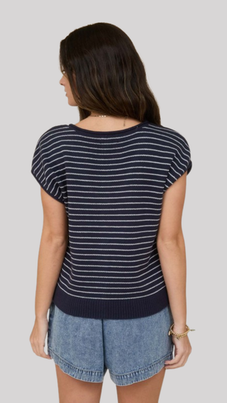 Mandie Navy Cardigan