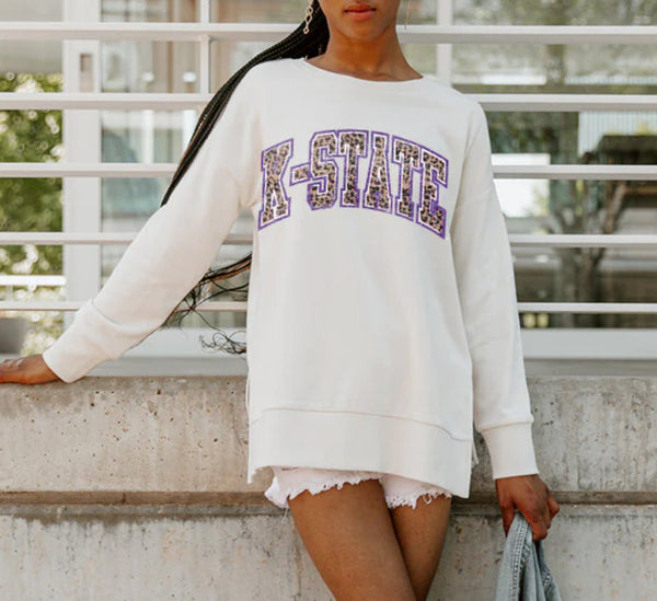 Angel Cream K-State Sweatshirt