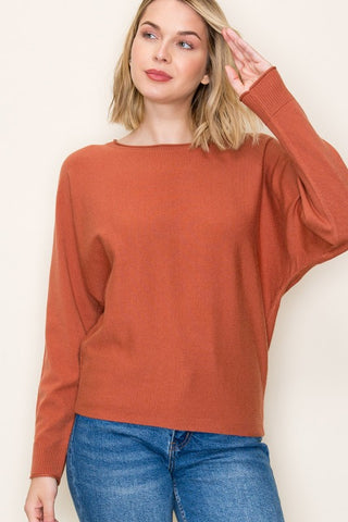 Morgan Copper Sweater