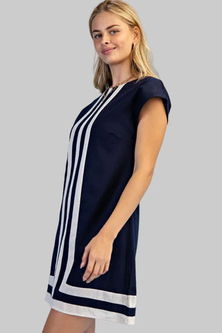 Regina Navy Dress