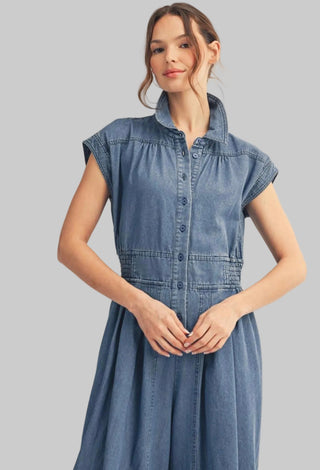 Rachel Denim Jumpsuit