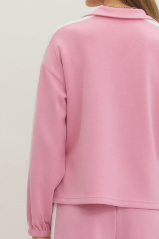 Cassidy Pink Pullover