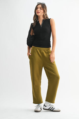 Lila Black Tank Top