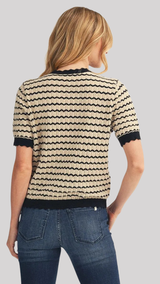 Maura Black/Taupe Sweater