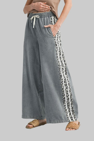 Kim Leopard Wide Leg Pants