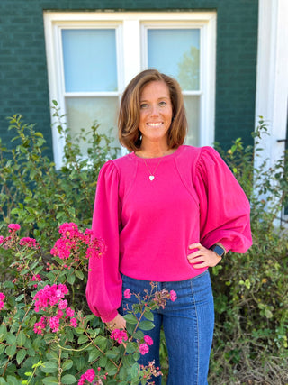 Morgan Pink Sweatshirt