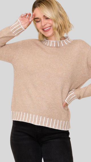 Mason Taupe Sweater