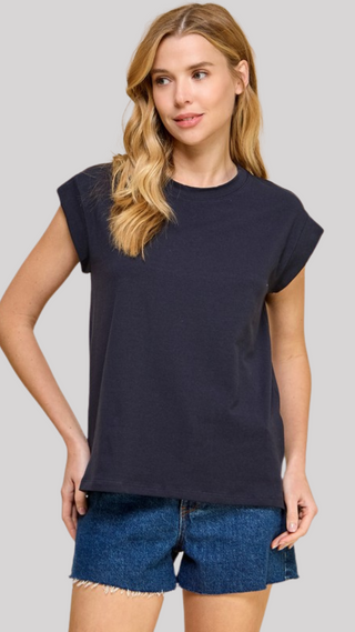 Madi Navy Tee